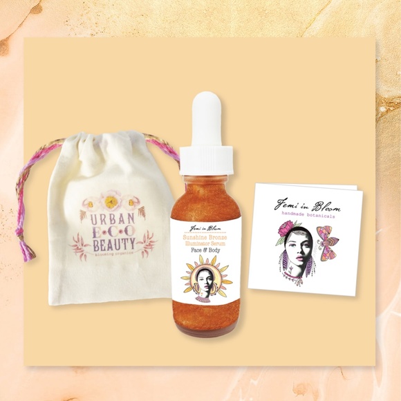 Sunshine Bronze Illuminator Serum for Face and Body / Quartz Shimmer Glow - Picture 7 of 14